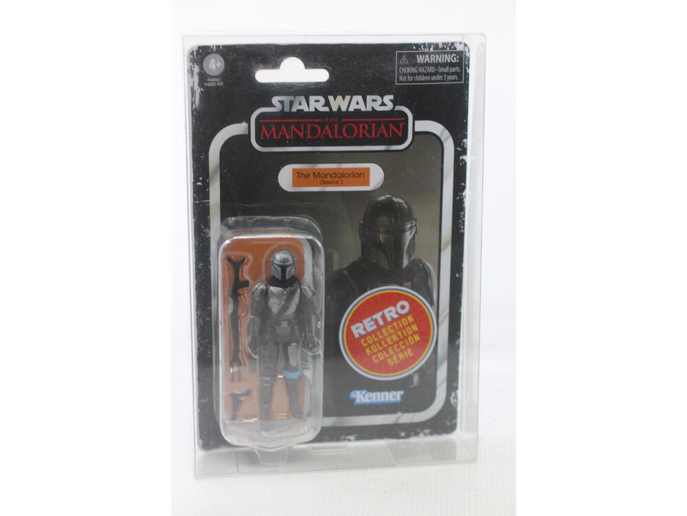 Star Wars Retro Collection The Mandalorian Beskar 3.75" Action Figure Hasbro New